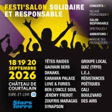 Stars'Terre Festi'Salon - Pass 3 jours Valable les 18-19-20 Septembre 2026
